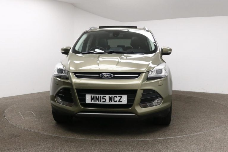 Used 2015 GREEN FORD KUGA Hatchback 1.5 TITANIUM X 5d AUTO 180 BHP PETROL (reg. 2015-06-23) (Automatic) for sale in Stockport