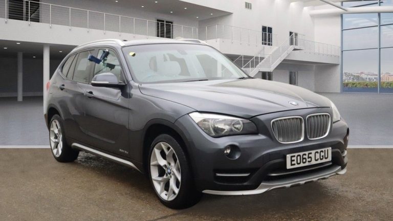 Used 2015 GREY BMW X1 Estate 2.0 XDRIVE18D XLINE 5DR AUTO 141 BHP DIESEL (reg. 2015-09-12) (Automatic) for sale in Stockport