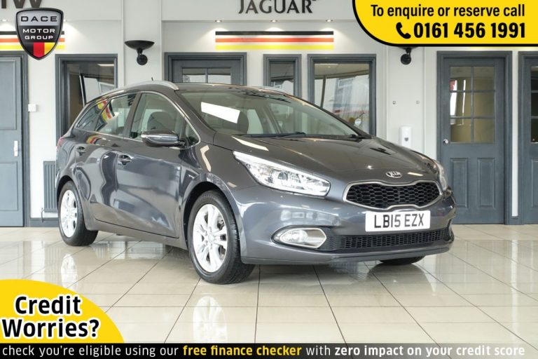 Used 2015 SILVER KIA CEED Estate 1.6 CRDI 2 5d 126 BHP DIESEL (reg. 2015-07-01) (Automatic) for sale in Stockport