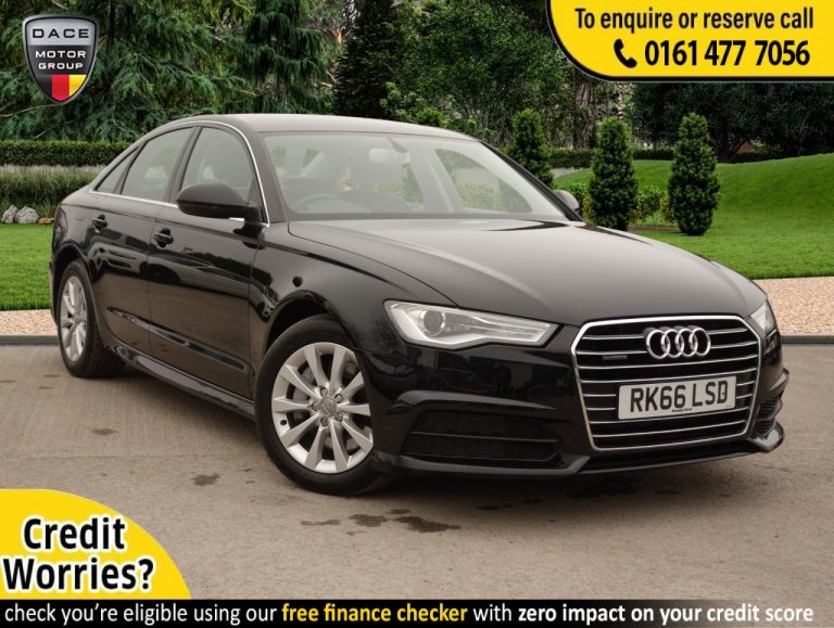 Used 2016 BLACK AUDI A6 Saloon 3.0 TDI QUATTRO SE EXECUTIVE 4d AUTO 268 BHP DIESEL (reg. 2016-09-08) (Automatic) for sale in Stockport