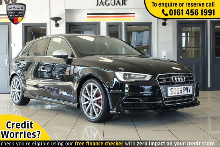 Used 2016 BLACK AUDI S3 Hatchback 2.0 S3 SPORTBACK QUATTRO NAV 5d AUTO 296 BHP PETROL (reg. 2016-01-23) (Automatic) for sale in Stockport