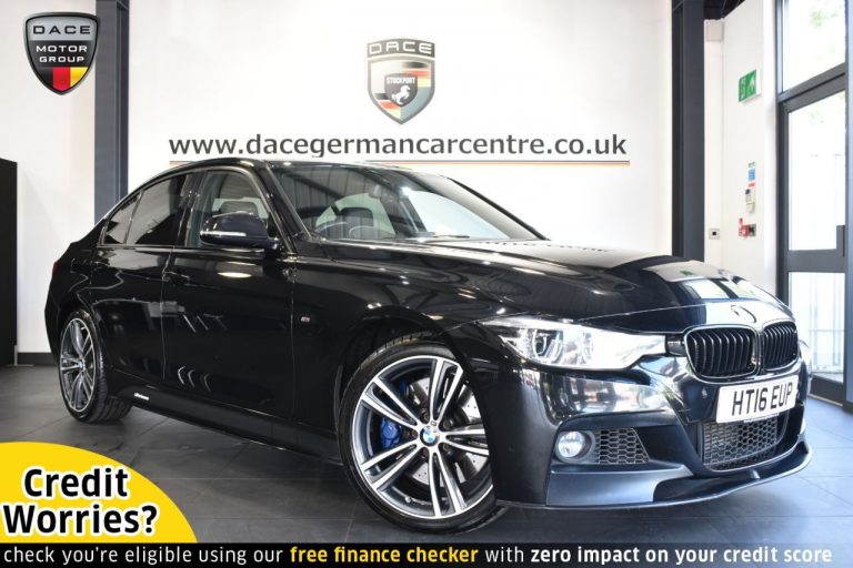 Used 2016 BLACK BMW 3 SERIES Saloon 3.0 335D XDRIVE M SPORT 4DR 308 BHP DIESEL (reg. 2016-06-29) (Automatic) for sale in Stockport