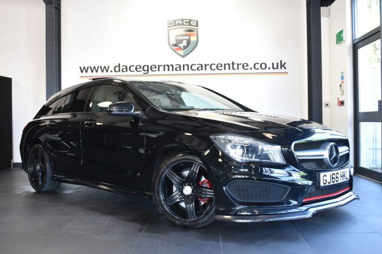 Used 2016 BLACK MERCEDES-BENZ CLA Coupe 2.0 CLA 250 4MATIC AMG 5DR AUTO 215 BHP PETROL (reg. 2016-09-26) (Automatic) for sale in Stockport