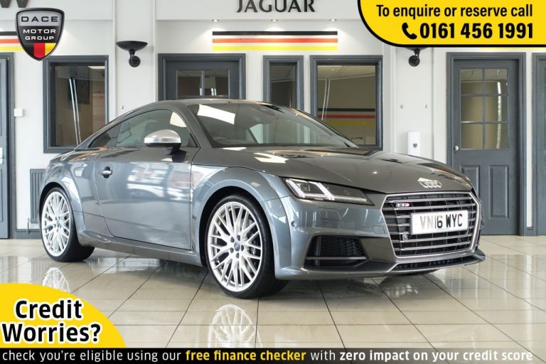 Used 2016 GREY AUDI TT Coupe 2.0 TTS TFSI QUATTRO 2d AUTO 306 BHP PETROL (reg. 2016-05-06) (Automatic) for sale in Stockport