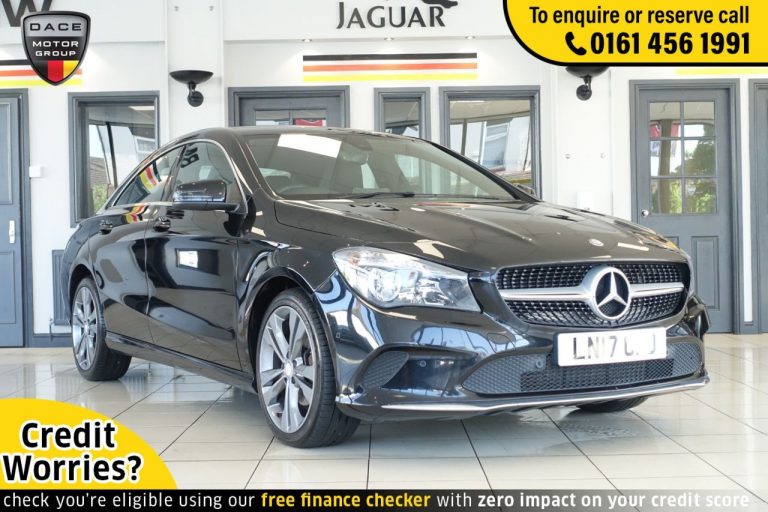 Used 2017 BLACK MERCEDES-BENZ CLA Coupe 2.1 CLA 220 D SPORT 4d AUTO 174 BHP DIESEL (reg. 2017-04-26) (Automatic) for sale in Stockport