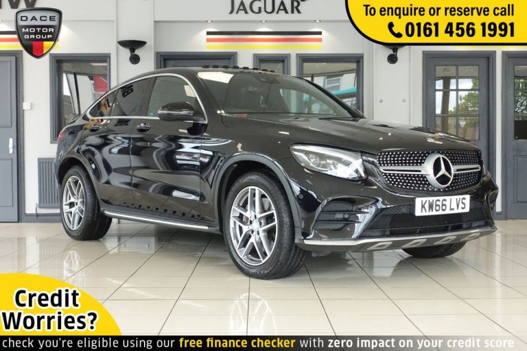 Used 2017 BLACK MERCEDES-BENZ GLC-CLASS SUV 2.1 GLC 220 D 4MATIC AMG LINE PREMIUM PLUS 4d AUTO 168 BHP DIESEL (reg. 2017-01-31) (Automatic) for sale in Stockport