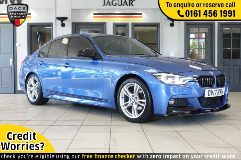 Used 2017 BLUE BMW 3 SERIES Saloon 2.0 320D M SPORT 4d AUTO 188 BHP DIESEL (reg. 2017-03-30) (Automatic) for sale in Stockport