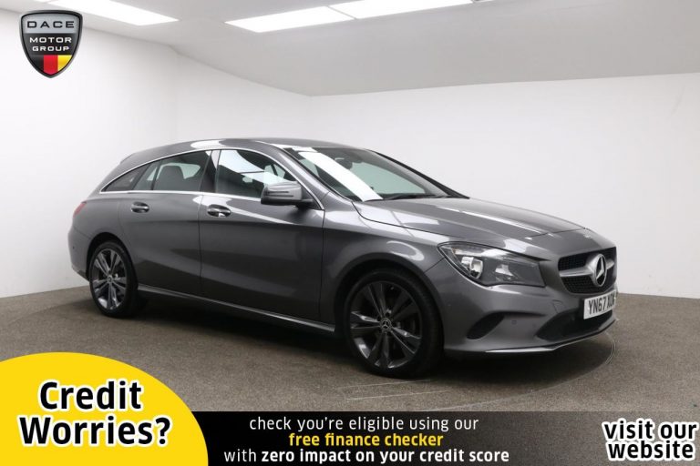 Used 2017 GREY MERCEDES-BENZ CLA Estate 2.1 CLA 220 D SPORT 5d AUTO 174 BHP DIESEL (reg. 2017-09-06) (Automatic) for sale in Stockport
