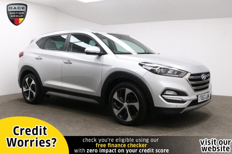 Used 2017 SILVER HYUNDAI TUCSON SUV 1.7 CRDI SPORT EDITION 5d AUTO 139 BHP DIESEL (reg. 2017-12-06) (Automatic) for sale in Stockport