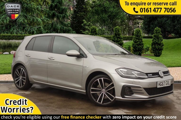 Used 2017 SILVER VOLKSWAGEN GOLF Hatchback 2.0 GTD TDI DSG 5d AUTO 182 BHP DIESEL (reg. 2017-12-07) (Automatic) for sale in Stockport