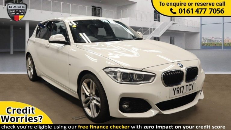 Used 2017 WHITE BMW 1 SERIES Hatchback 2.0 120D M SPORT 5d AUTO 188 BHP DIESEL (reg. 2017-03-24) (Automatic) for sale in Stockport