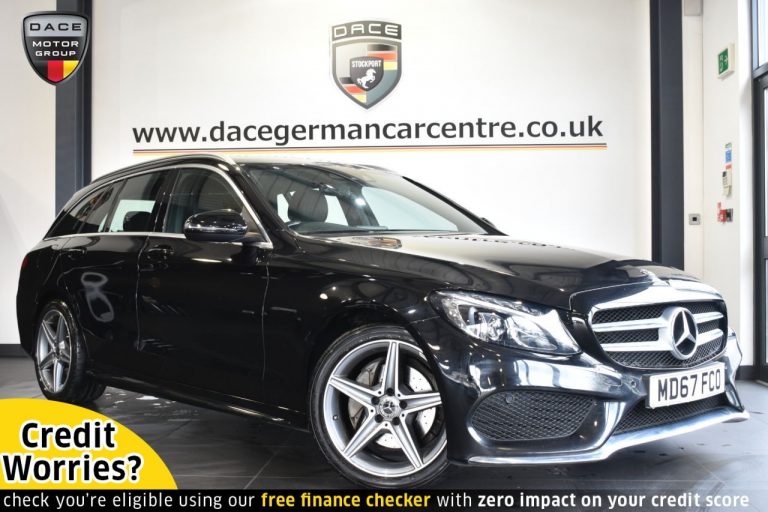 Used 2018 BLACK MERCEDES-BENZ C-CLASS Coupe 2.1 C 220 D AMG LINE 5DR AUTO 170 BHP DIESEL (reg. 2018-01-26) (Automatic) for sale in Stockport