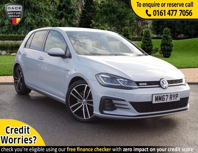 Used 2018 SILVER VOLKSWAGEN GOLF Hatchback 2.0 GTD TDI DSG 5d AUTO 182 BHP DIESEL (reg. 2018-02-13) (Automatic) for sale in Stockport