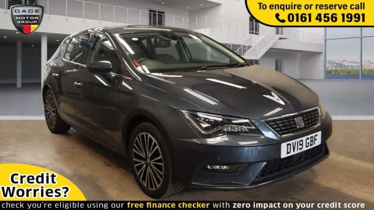 Used 2019 GREY SEAT LEON Hatchback 2.0 TSI XCELLENCE LUX DSG 5d AUTO 188 BHP PETROL (reg. 2019-06-25) (Automatic) for sale in Stockport