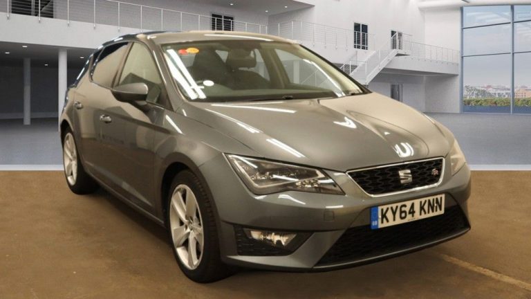 Used 2014 GREY SEAT LEON Hatchback 1.8 TSI FR TECHNOLOGY DSG 5d AUTO 180 BHP PETROL (reg. 2014-10-06) (Automatic) for sale in Stockport
