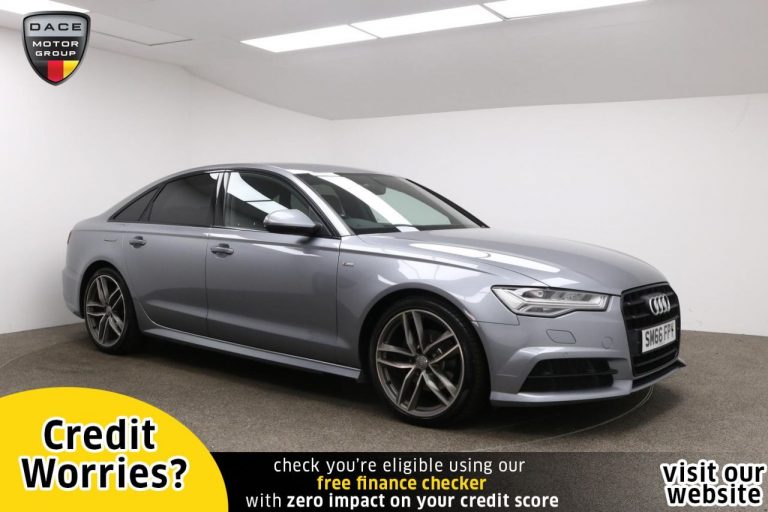 Used 2016 GREY AUDI A6 Saloon 2.0 TDI ULTRA BLACK EDITION 4d AUTO 188 BHP DIESEL (reg. 2016-11-29) (Automatic) for sale in Stockport