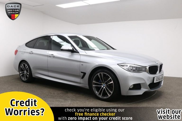 Used 2016 SILVER BMW 3 SERIES Hatchback 2.0 320I XDRIVE M SPORT GRAN TURISMO 5d AUTO 181 BHP PETROL (reg. 2016-09-30) (Automatic) for sale in Stockport