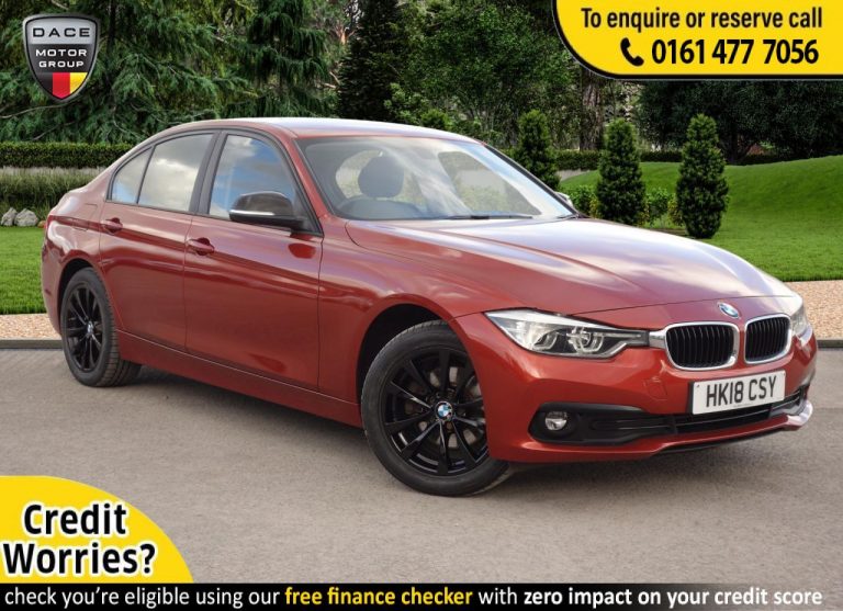 Used 2018 ORANGE BMW 3 SERIES Saloon 2.0 320D XDRIVE SE 4d AUTO 188 BHP DIESEL (reg. 2018-05-18) (Automatic) for sale in Stockport