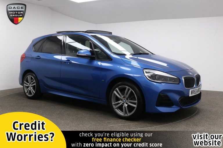 Used 2019 BLUE BMW 2 SERIES Hatchback 1.5 225XE M SPORT PREMIUM ACTIVE TOURER 5d AUTO 134 BHP HYBRID ELECTRIC (reg. 2019-12-02) (Automatic) for sale in Stockport