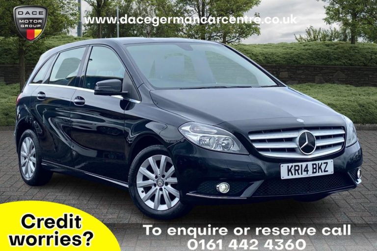 Used 2014 BLACK MERCEDES-BENZ B-CLASS MPV 1.5 B180 CDI BLUEEFFICIENCY SE 5DR AUTO 107 BHP DIESEL (reg. 2014-05-06) (Automatic) for sale in Stockport
