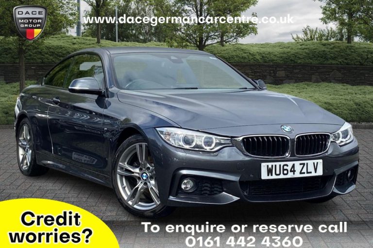 Used 2014 GREY BMW 4 SERIES Coupe 3.0 430D M SPORT 2DR AUTO 255 BHP DIESEL (reg. 2014-09-01) (Automatic) for sale in Stockport