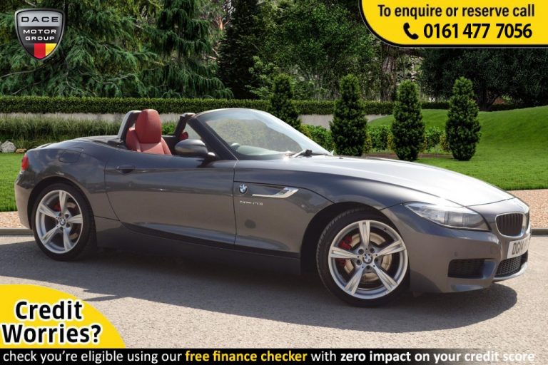 Used 2014 GREY BMW Z4 Convertible 2.0 Z4 SDRIVE28I M SPORT ROADSTER 2d AUTO 242 BHP PETROL (reg. 2014-03-01) (Automatic) for sale in Stockport