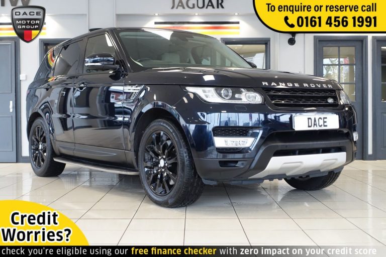 Used 2015 BLACK LAND ROVER RANGE ROVER SPORT 4x4 3.0 SDV6 HSE 5d 288 BHP DIESEL (reg. 2015-05-05) (Automatic) for sale in Stockport