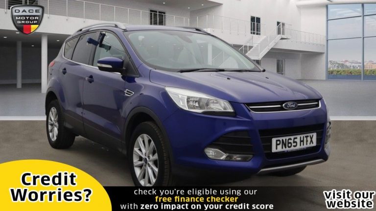 Used 2015 BLUE FORD KUGA Hatchback 1.5 TITANIUM 5d AUTO 180 BHP PETROL (reg. 2015-09-30) (Automatic) for sale in Stockport
