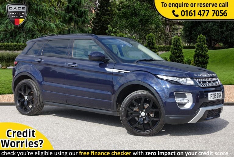 Used 2015 BLUE LAND ROVER RANGE ROVER EVOQUE Estate 2.2 SD4 AUTOBIOGRAPHY 5d AUTO 190 BHP DIESEL (reg. 2015-05-29) (Automatic) for sale in Stockport