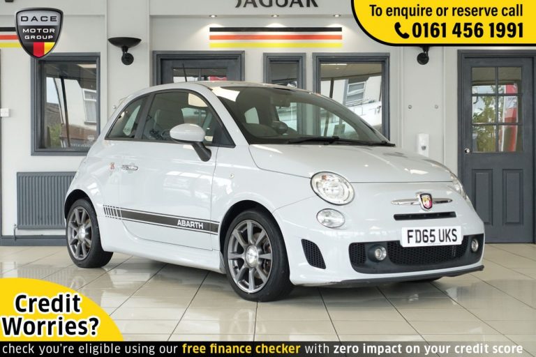 Used 2015 GREY ABARTH 500 Hatchback 1.4 CUSTOM MTA 3d AUTO 138 BHP PETROL (reg. 2015-11-12) (Automatic) for sale in Stockport