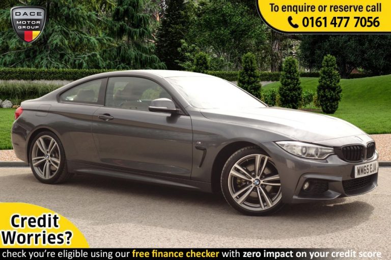 Used 2015 GREY BMW 4 SERIES Coupe 3.0 430D M SPORT 2d AUTO 255 BHP DIESEL (reg. 2015-12-18) (Automatic) for sale in Stockport