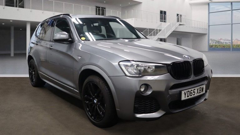 Used 2015 GREY BMW X3 Estate 2.0 XDRIVE20D M SPORT 5DR AUTO 188 BHP DIESEL (reg. 2015-09-22) (Automatic) for sale in Stockport