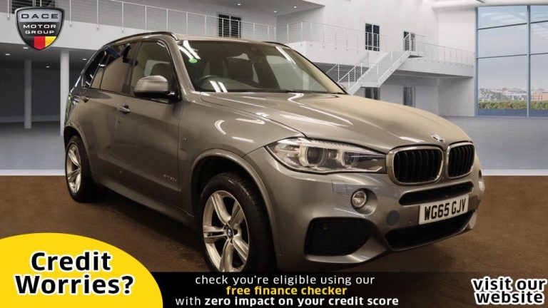 Used 2015 GREY BMW X5 Estate X5 XDRIVE30D M SPORT AUTO 7 SEATS DIESEL (reg. 2015-09-25) (Automatic) for sale in Stockport