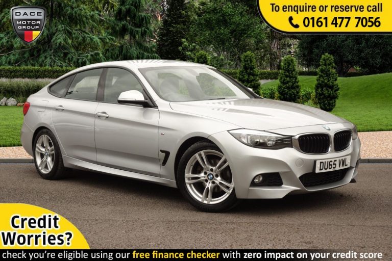 Used 2015 SILVER BMW 3 SERIES GRAN TURISMO Hatchback 2.0 320D M SPORT GRAN TURISMO 5d AUTO 188 BHP DIESEL (reg. 2015-09-18) (Automatic) for sale in Stockport