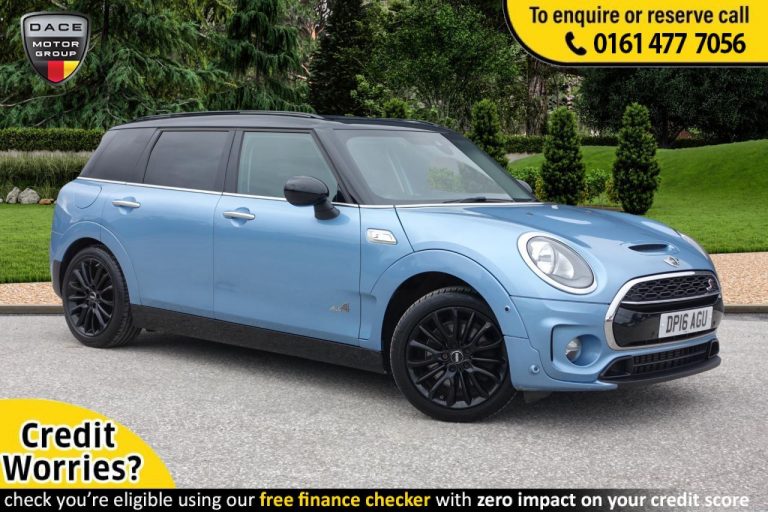 Used 2016 BLUE MINI CLUBMAN CLUBMAN 2.0 COOPER S ALL4 5d AUTO 189 BHP PETROL (reg. 2016-06-23) (Automatic) for sale in Stockport