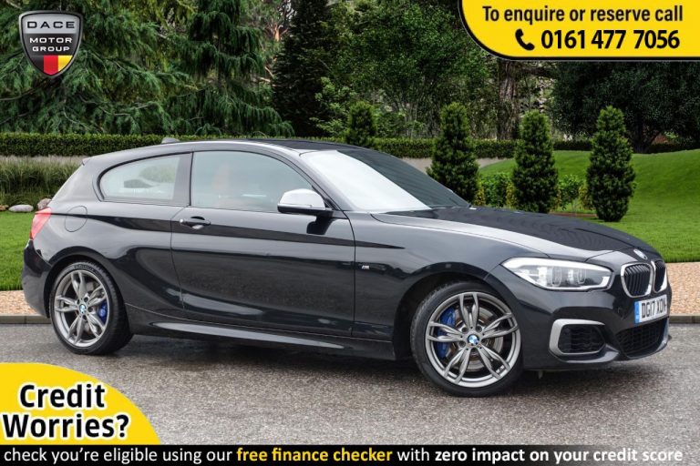 Used 2017 BLACK BMW 1 SERIES Hatchback 3.0 M140I 3d AUTO 335 BHP PETROL (reg. 2017-03-09) (Automatic) for sale in Stockport
