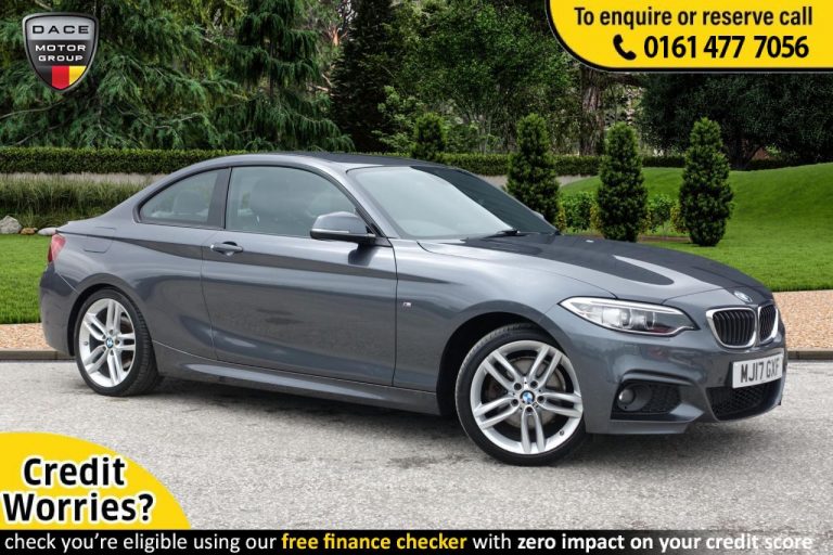 Used 2017 GREY BMW 2 SERIES Coupe 2.0 220D M SPORT 2d 188 BHP DIESEL (reg. 2017-03-30) (Automatic) for sale in Stockport