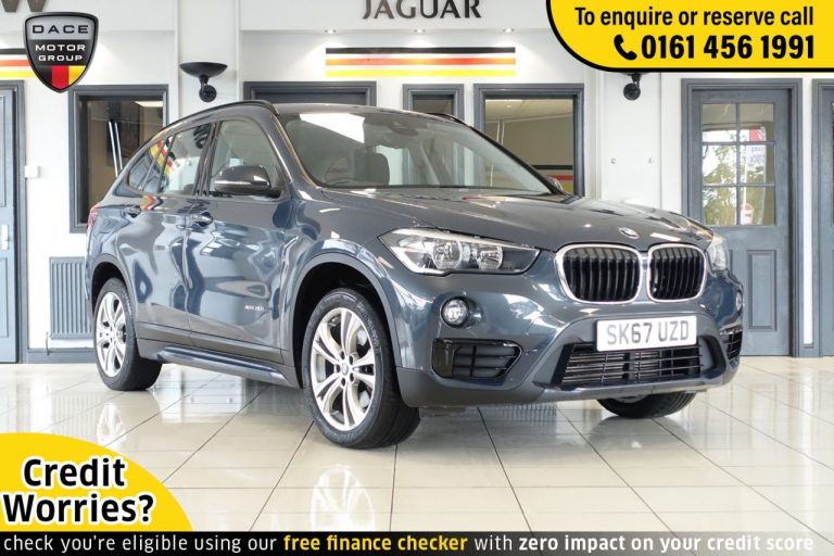 Used 2017 GREY BMW X1 4x4 2.0 XDRIVE20I SPORT 5d AUTO 189 BHP PETROL (reg. 2017-09-28) (Automatic) for sale in Stockport