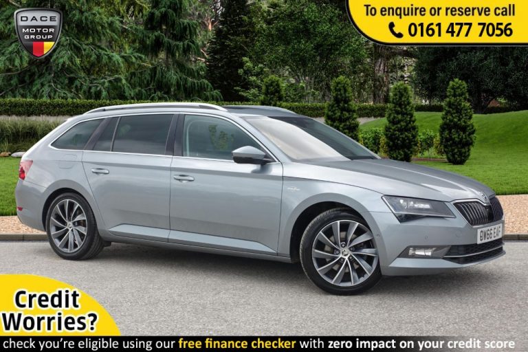 Used 2017 GREY SKODA SUPERB Estate 2.0 LAURIN AND KLEMENT TDI DSG 5d AUTO 188 BHP DIESEL (reg. 2017-02-02) (Automatic) for sale in Stockport