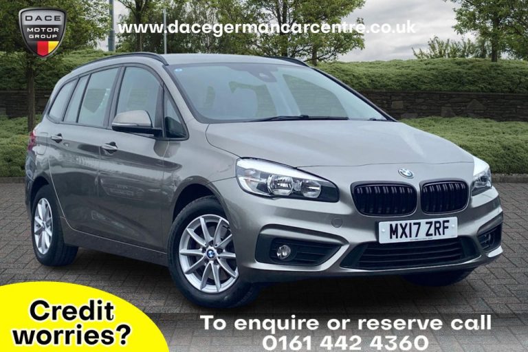 Used 2017 SILVER BMW 2 Series GRAN TOURER MPV 2.0 218D SE GRAN TOURER 5DR AUTO 148 BHP DIESEL (reg. 2017-03-01) (Automatic) for sale in Stockport