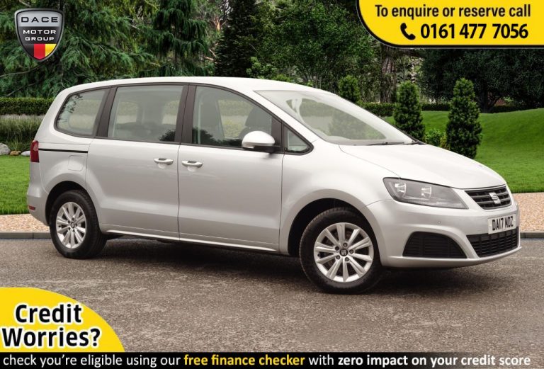 Used 2017 SILVER SEAT ALHAMBRA 7 Seater 2.0 TDI S 5d AUTO 150 BHP DIESEL (reg. 2017-07-18) (Automatic) for sale in Stockport