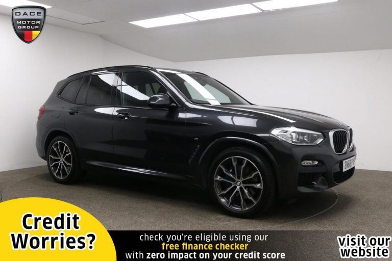 Used 2018 GREY BMW X3 Estate 3.0 XDRIVE30D M SPORT 5d AUTO 261 BHP DIESEL (reg. 2018-12-21) (Automatic) for sale in Stockport
