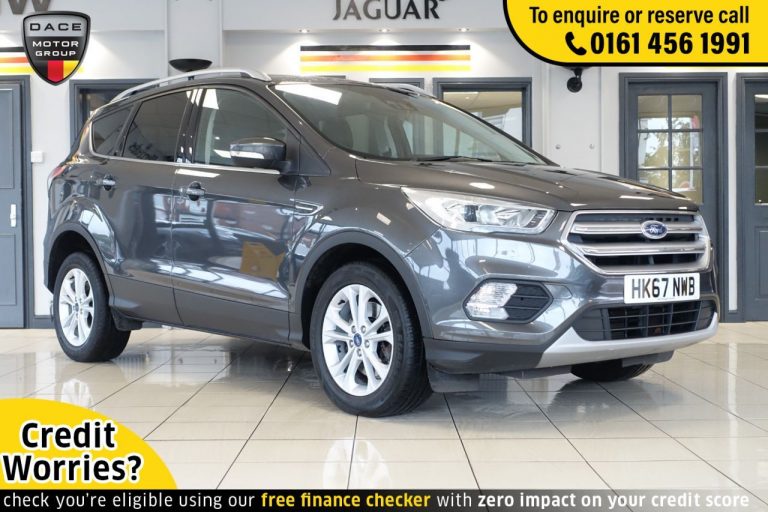 Used 2018 GREY FORD KUGA Hatchback 1.5 TITANIUM TDCI 5d AUTO 119 BHP DIESEL (reg. 2018-01-30) (Automatic) for sale in Stockport