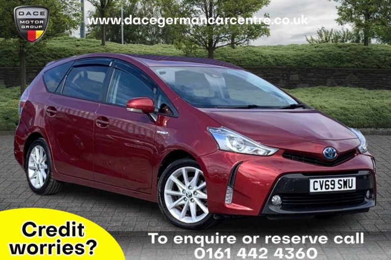Used 2019 RED TOYOTA PRIUS PLUS MPV 1.8 EXCEL TSS 5DR 98 BHP HYBRID ELECTRIC (reg. 2019-10-31) (Automatic) for sale in Stockport
