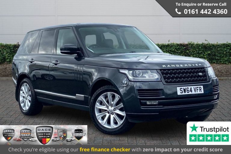 Used 2014 GREY LAND ROVER RANGE ROVER 4x4 4.4 SDV8 VOGUE SE 5DR 339 BHP DIESEL (reg. 2014-09-01) (Automatic) for sale in Stockport