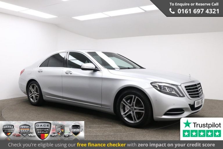 Used 2014 SILVER MERCEDES-BENZ S-CLASS Saloon 3.0 S350 BLUETEC SE LINE 4d AUTO 258 BHP DIESEL (reg. 2014-03-21) (Automatic) for sale in Stockport