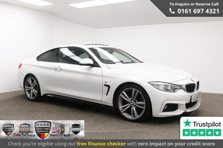 Used 2014 WHITE BMW 4 SERIES Coupe 3.0 430D M SPORT 2d AUTO 255 BHP DIESEL (reg. 2014-09-01) (Automatic) for sale in Stockport