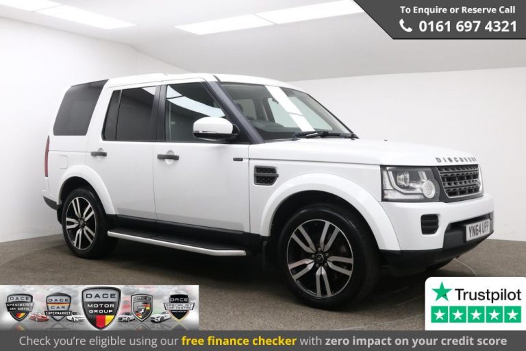 Used 2014 WHITE LAND ROVER DISCOVERY Estate 3.0 SDV6 GS 5d AUTO 255 BHP DIESEL (reg. 2014-09-01) (Automatic) for sale in Stockport