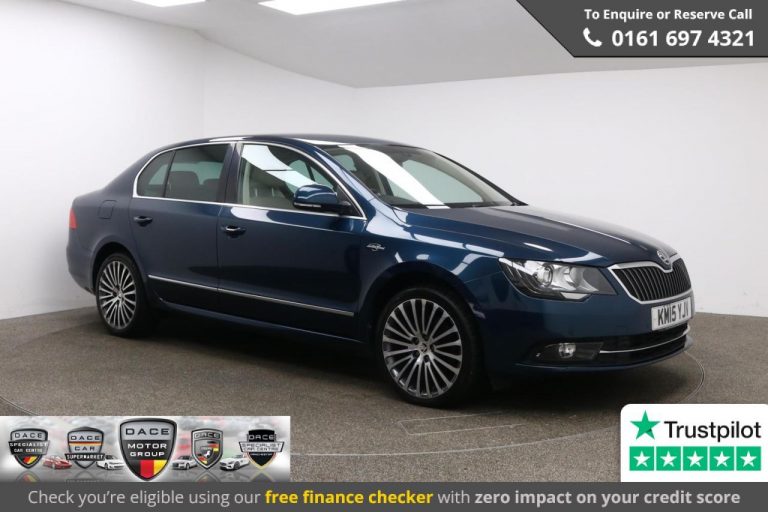 Used 2015 BLUE SKODA SUPERB Hatchback 2.0 LAURIN AND KLEMENT TDI CR DSG 5d AUTO 168 BHP DIESEL (reg. 2015-06-19) (Automatic) for sale in Stockport