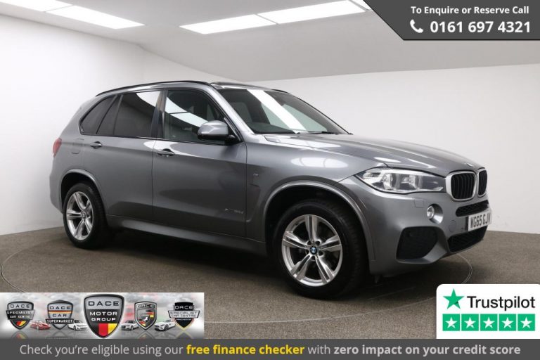 Used 2015 GREY BMW X5 SUV X5 XDRIVE30D M SPORT AUTO 7 SEATS DIESEL (reg. 2015-09-25) (Automatic) for sale in Stockport